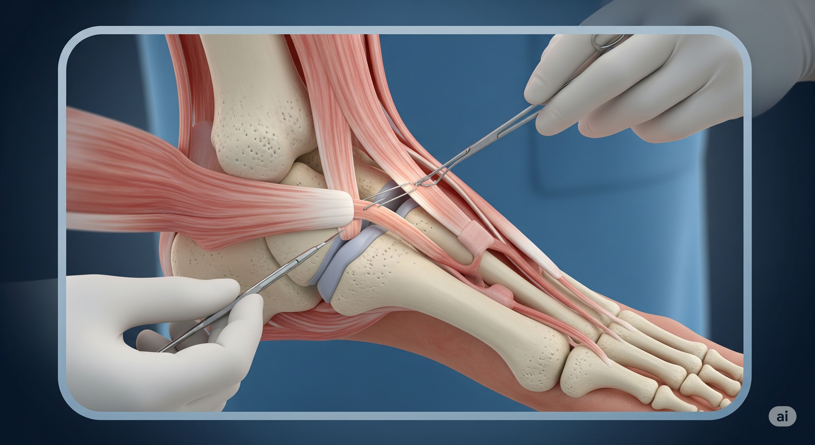 Ankle Sprain Surgery